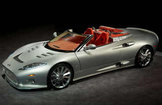 Illustration for article titled Spyker C8 Aileron Spyder: Extravagant Fighter Plane Goes Topless
